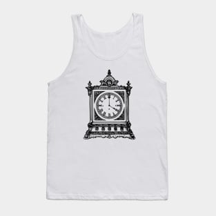 Vintage Royal Table Clock Tank Top